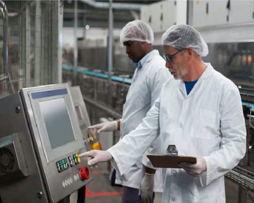 Operación industrial.